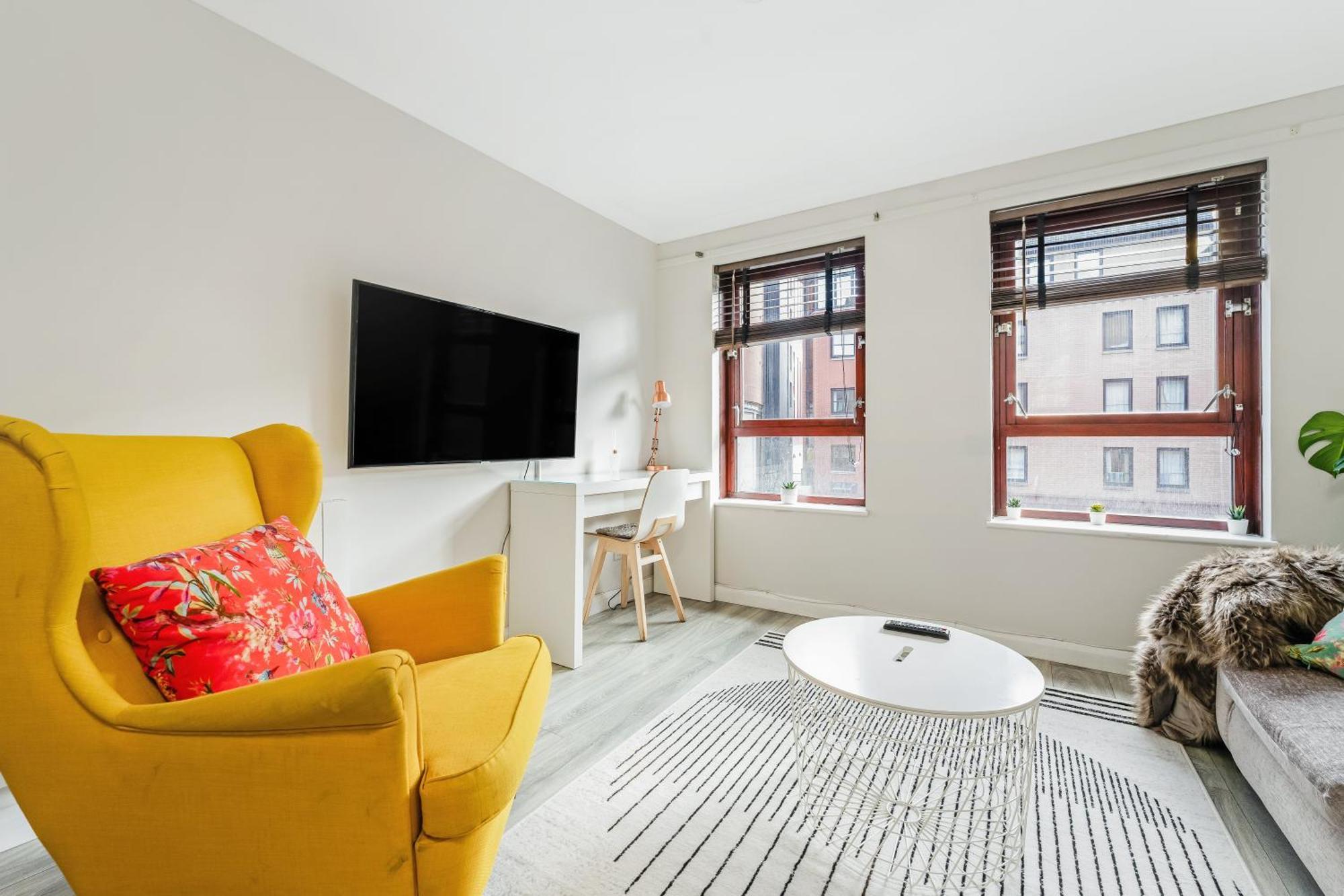 The Merchants Gem - 2Bed & Free Parking Glasgow Buitenkant foto